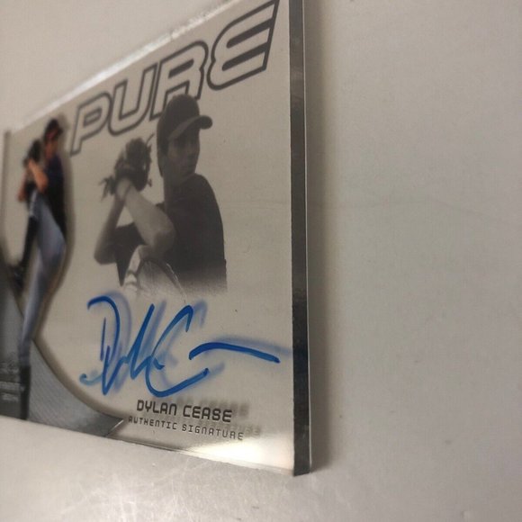 Pure Leaf 2014 Autograph Dylan Cease Chicago White Sox MLB Glass Signed Cy ?? - Picture 2 of 3